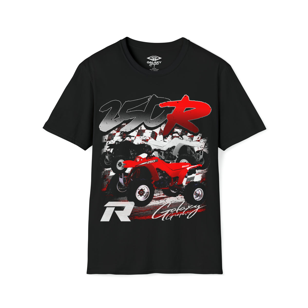 GalaxyGraphx TRX 250R Vintage Black Tee