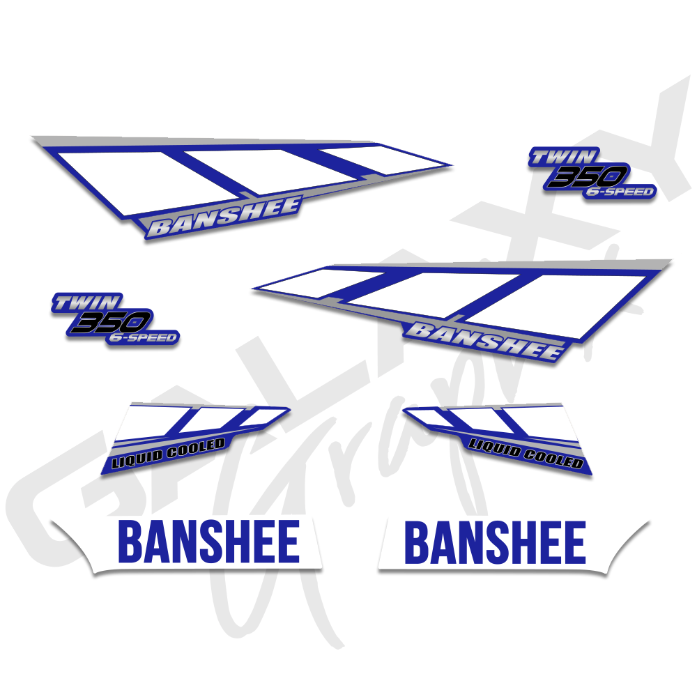 2001 Yamaha Banshee Decal Graphics Kit