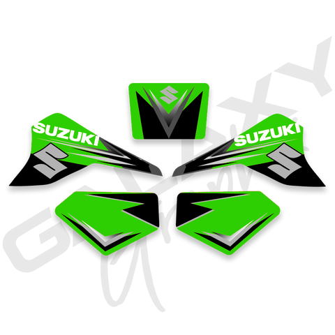 Suzuki LT80 Quadsport Premium Decal Graphics Kit Green