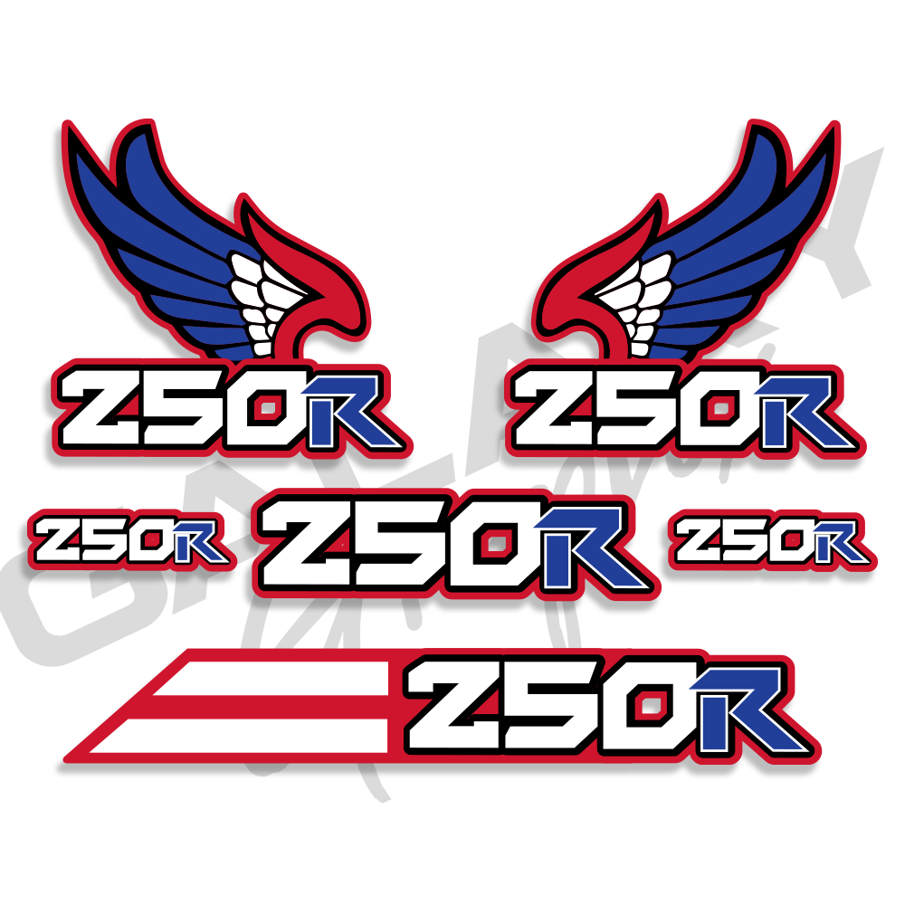 1985 ATC 250R Decal Graphics Kit - Assorted Colors – GalaxyGraphx