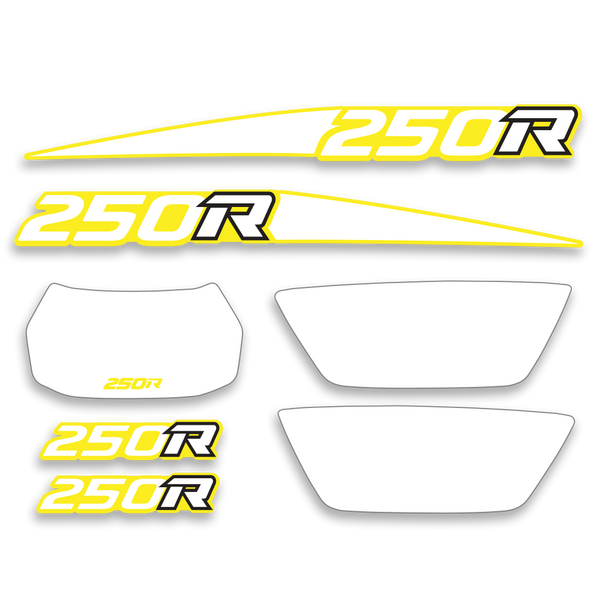 1988 TRX 250R Decal Graphics Kit - Assorted Colors