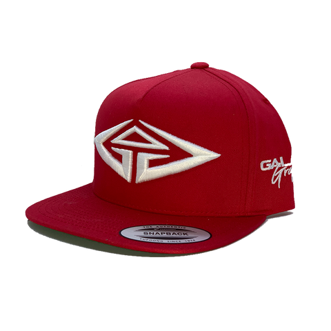 GalaxyGraphx GG Red Snapback Hat