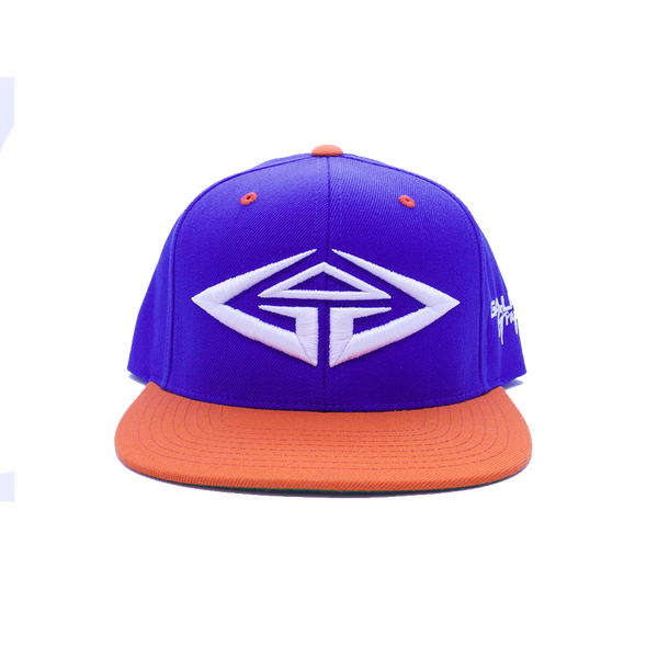GG Blue Orange Snapback Hat