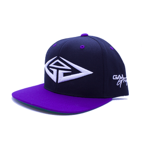 GG Black Purple Snapback Hat