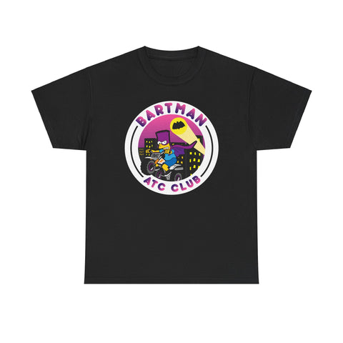 GalaxyGraphx Bartman ATC CLUB Limited Edition Black T-Shirt