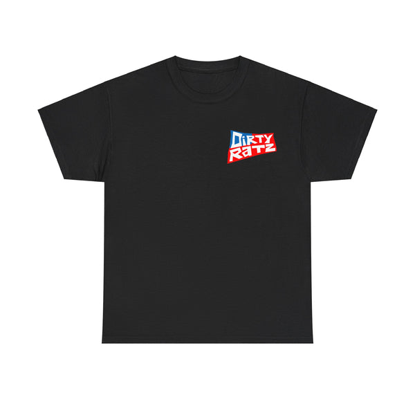 American Freedom GalaxyGraphx  DIRTY RATZ Black T-Shirt