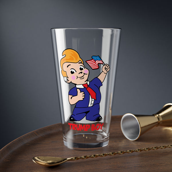 Limited Edition TRUMP BOY Collectors Glass 1 Pint 16oz