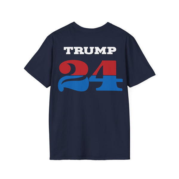 TRUMP Racing Black Tee FRONT & BACK