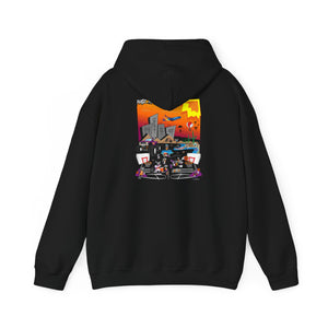 DIRTY RATZ Ratz In The Valley GalaxyGraphx Hooded Sweatshirt Black