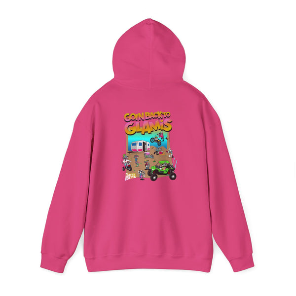 DIRTY RATZ Goin Back To Glamis GalaxyGraphx Hooded Sweatshirt Black