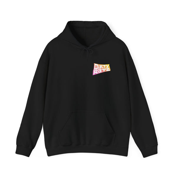 DIRTY RATZ Goin Back To Glamis GalaxyGraphx Hooded Sweatshirt Black