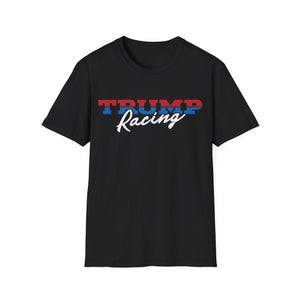 TRUMP Racing Black Tee FRONT & BACK