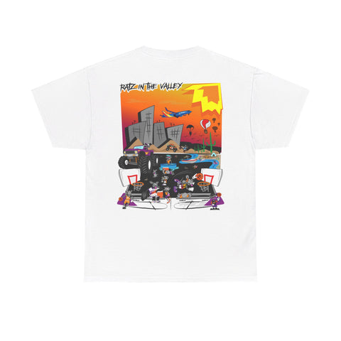 RATZ IN THE VALLEY GalaxyGraphx DIRTY RATZ White T-Shirt