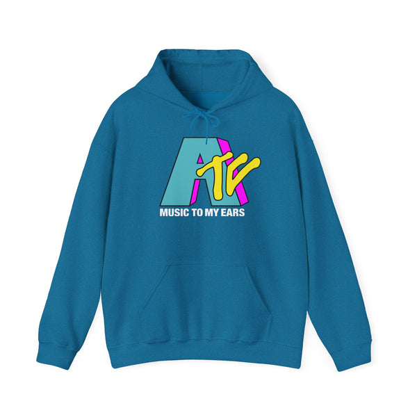 ATC MTV GalaxyGraphx Hooded Sweatshirt Black