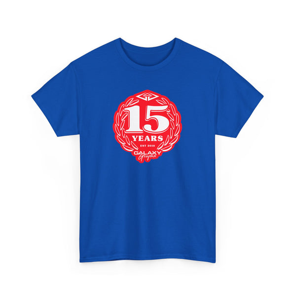 GalaxyGraphx 15th Anniversary T-Shirt