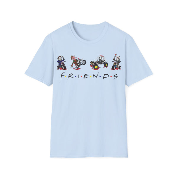 GalaxyGraphx KILLER FRIENDS White T-Shirt