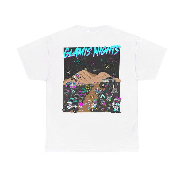 GLAMIS NIGHTS GalaxyGraphx DIRTY RATZ White T-Shirt