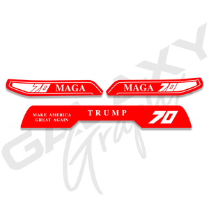 ATC70 MAGA Red Premium Decal Graphics Kit