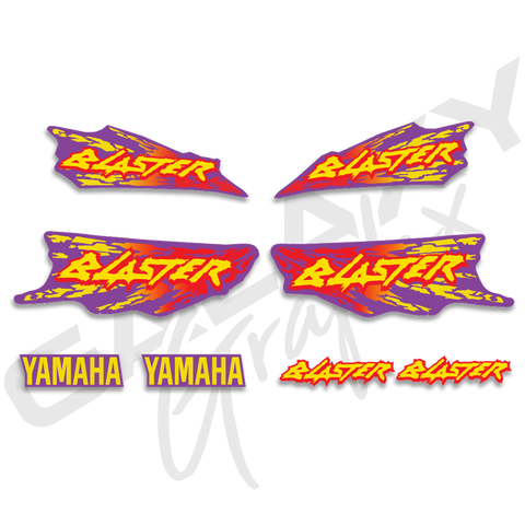 1994 Yamaha Blaster Decal Graphics Kit