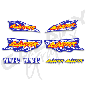 1996 Yamaha Blaster Decal Graphics Kit