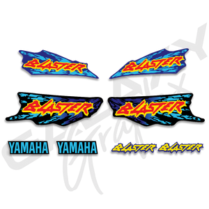 1997 Yamaha Blaster Decal Graphics Kit