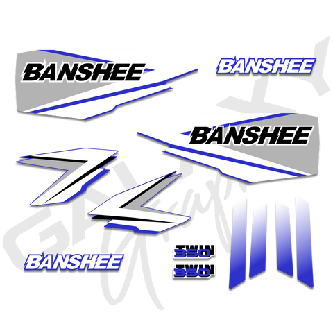1999 Yamaha Banshee Decal Graphics Kit