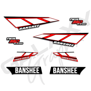 2002 Yamaha Banshee Decal Graphics Kit