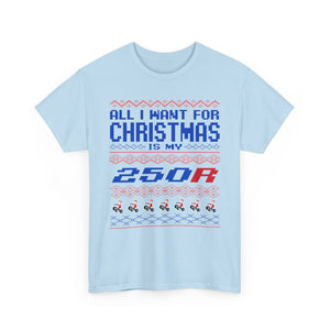 Ugly Christmas ATC 250R Blue GalaxyGraphx Vintage Style T-Shirt Assorted Colors