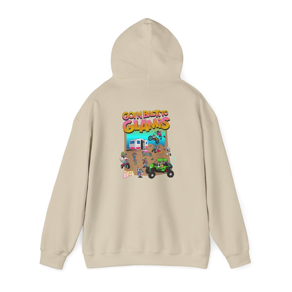 DIRTY RATZ Goin Back To Glamis GalaxyGraphx Hooded Sweatshirt Black