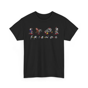 Killer Friends GalaxyGraphx Vintage Style T-Shirt Assorted Colors