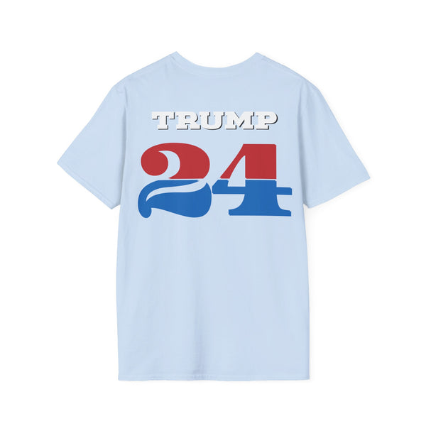 TRUMP Racing Black Tee FRONT & BACK