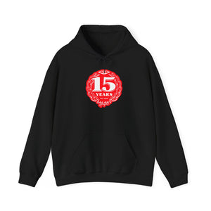 GalaxyGraphx 15th Anniversary Hooded Sweatshirt Assorted Colors