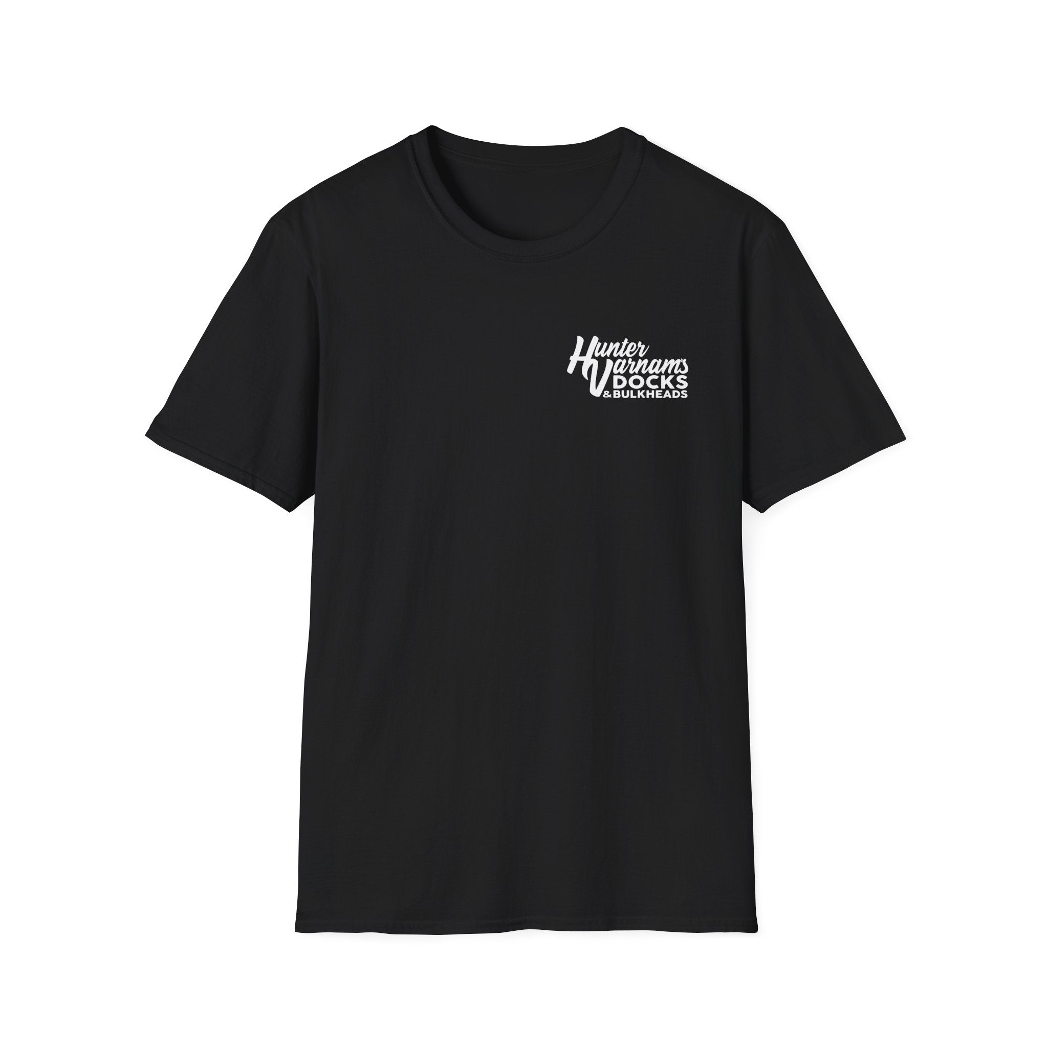 HV Custom Black Unisex T-Shirt for Docks & Bulkheads - Perfect for Marine Enthusiasts