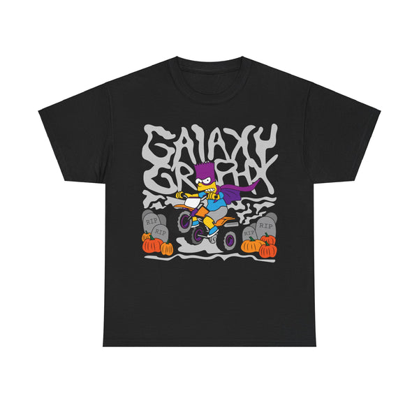 GalaxyGraphx Bartman Halloween  Limited Edition Purple T-Shirt