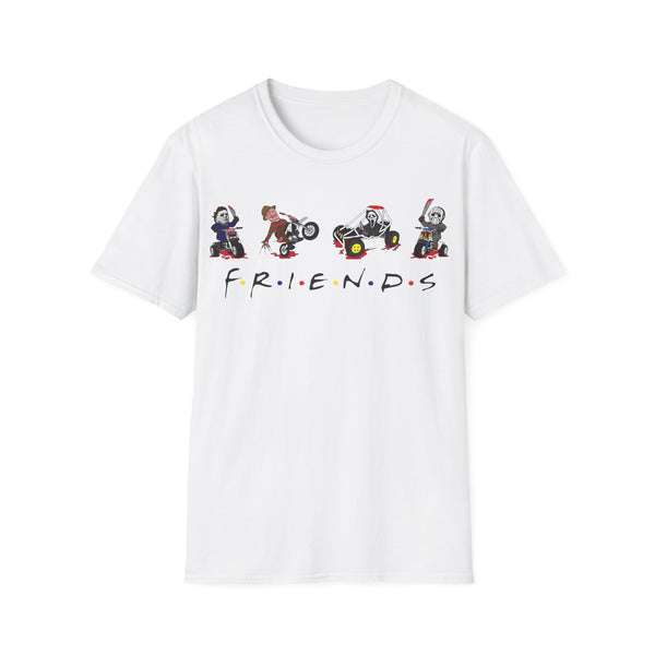 GalaxyGraphx KILLER FRIENDS White T-Shirt