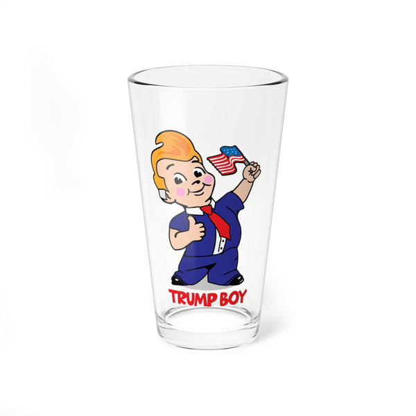 Limited Edition TRUMP BOY Collectors Glass 1 Pint 16oz