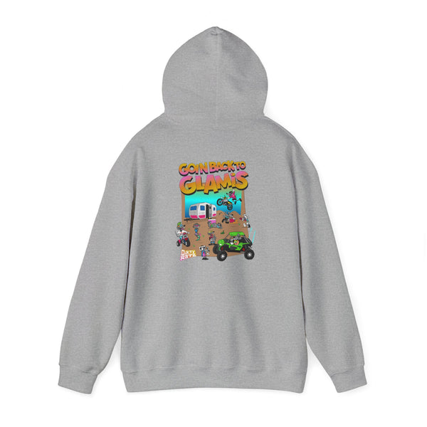 DIRTY RATZ Goin Back To Glamis GalaxyGraphx Hooded Sweatshirt Black