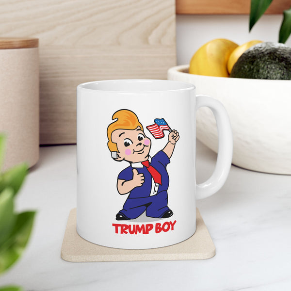 Limited Edition TRUMP BOY Ceramic Coffee Mug