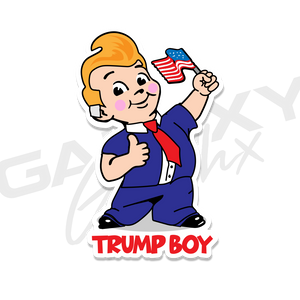 TRUMP BOY Premium Decal Slap Up Sticker