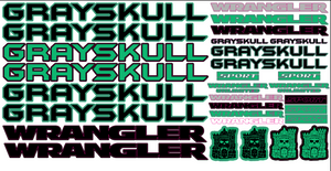 GRAYSKULL DECAL KIT