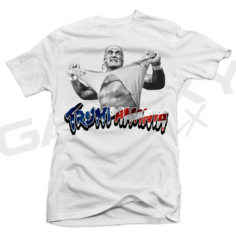 TRUMPAMANIA American White Tee