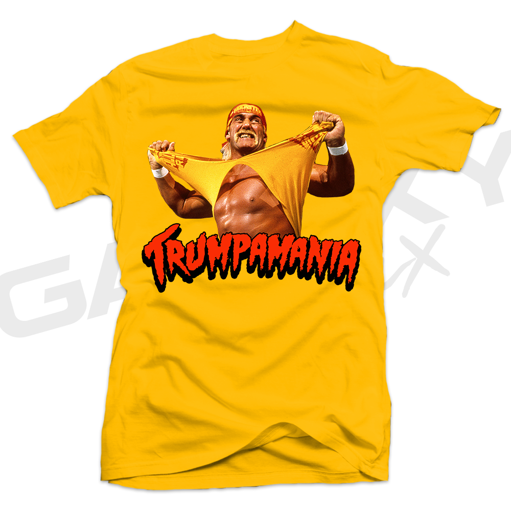 TRUMPAMANIA Yellow Tee