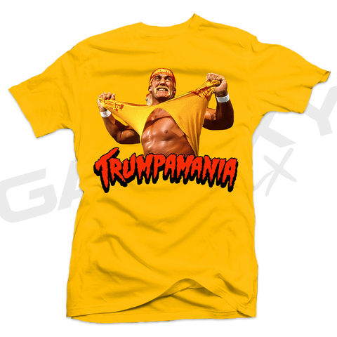 TRUMPAMANIA Yellow Tee