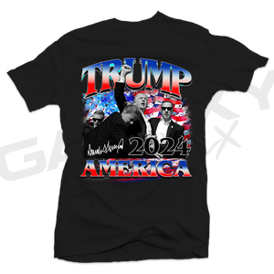 America 2024 TRUMP Black Tee