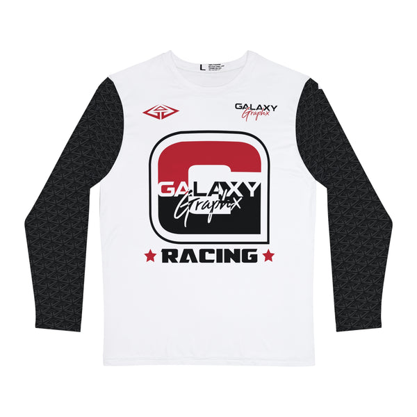 GalaxyGraphx "G Racing" White Red Black Moto Jersey