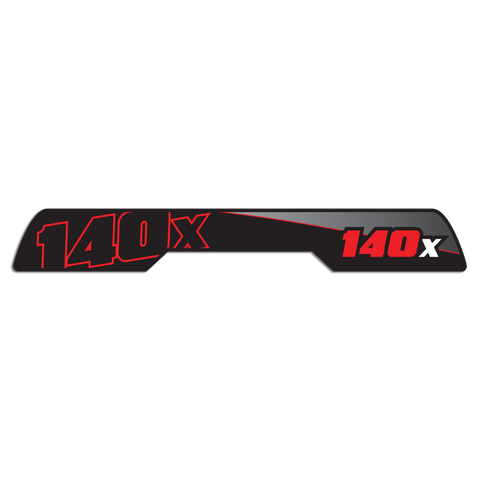140x Premium REAR Decal Assorted Colors
