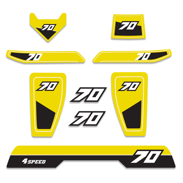 1982 ATC70 Complete Decal Kit
