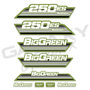 1985 Big Green 250ES Big Red Decal Graphics Kit - Assorted Colors