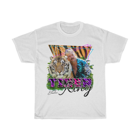 Joe Exotic Tiger King Vintage White T-Shirt