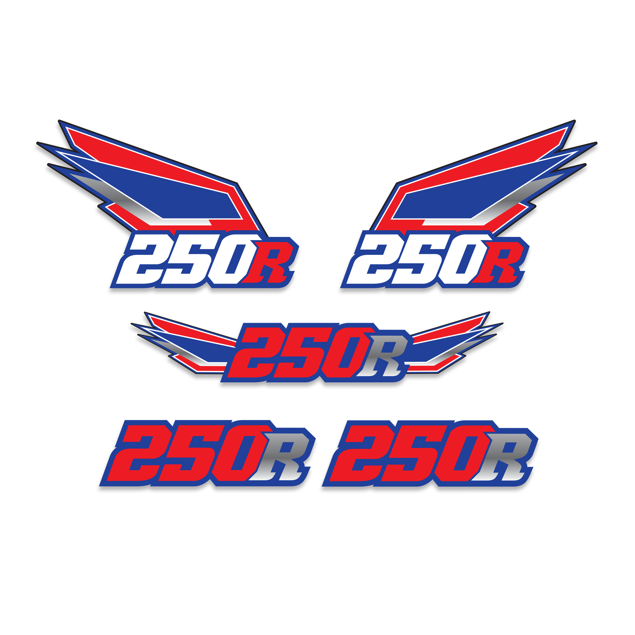1986 ATC 250R Strike Decal Graphics Kit - Assorted Colors